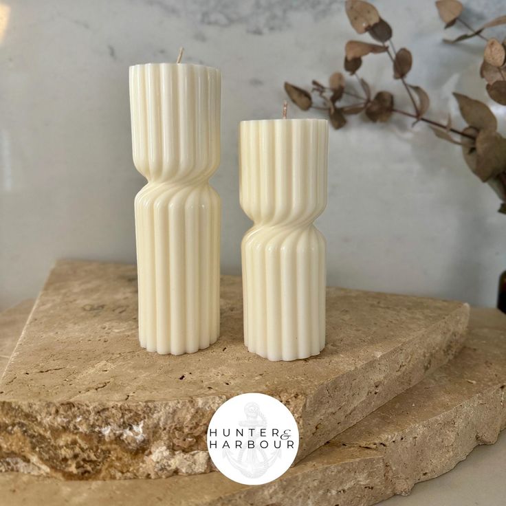 Pack deux moules bougie